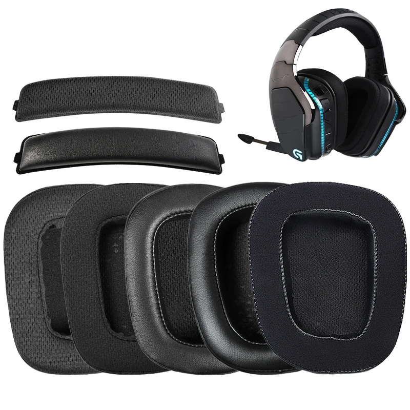 

Ear Pads Headband for Logitech G933 G633 G635 G935 G633S G933S Gaming Headset EarPads Cushion Earcups Replacement