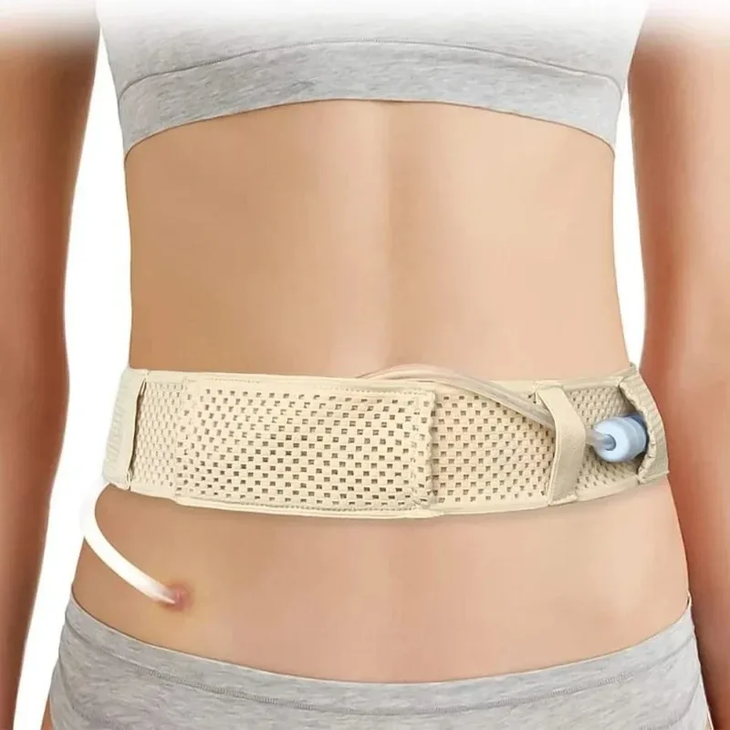 

Peritoneal Dialysis Conduit Protection Belt Adjustable Abdominal Belt Catheter Fixation Device Back Support Protection Belt