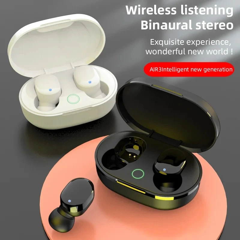 Air3 TWS Audífonos Bluetooth inalámbricos el Movimiento de auriculares elimina los mini auriculares de todos los teléfonos inteligentes