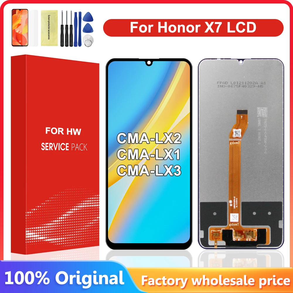 6.74\'\' Original New For Honor X7 LCD Display  Touch Screen Panel with Frame Digitizer For Honor X7 CMA-LX2 LCD Display