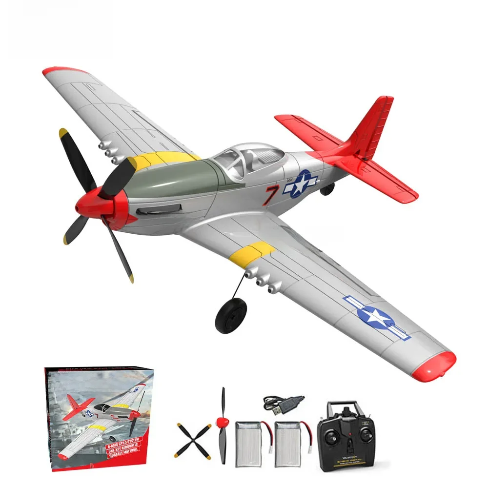 Neues p51d rc flugzeug one-key aerobatic 2-ch/4-ch rc flugzeug rtf mustang flugzeug mit xpilot
