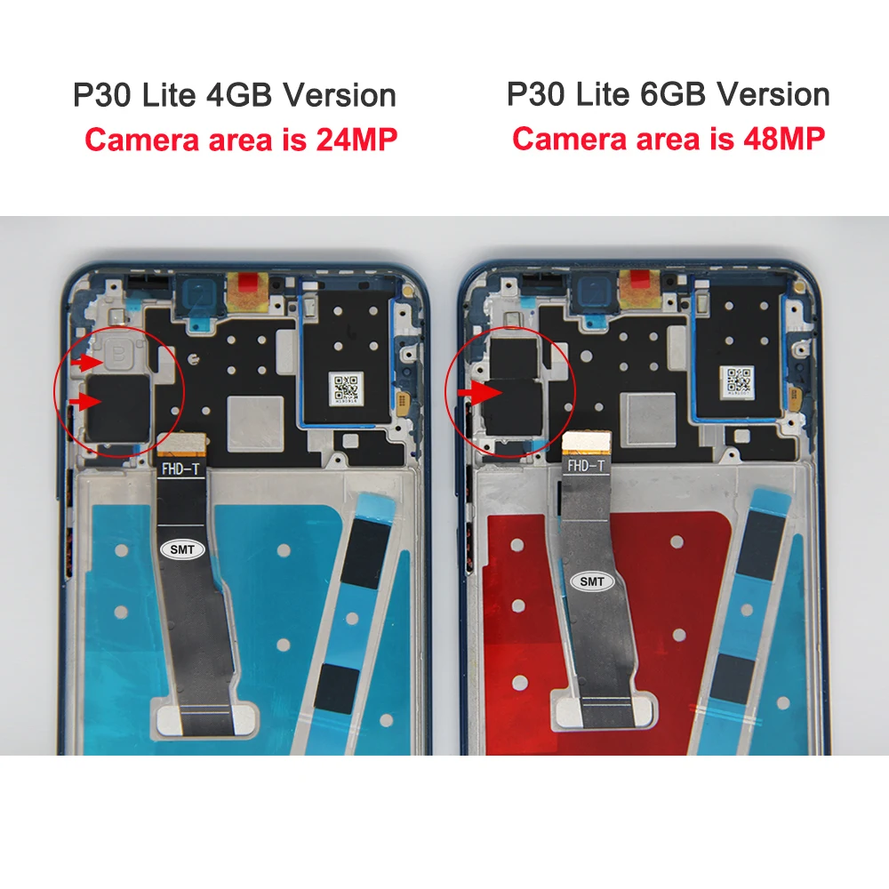 P30 Lite Screen, For HUAWEI P30 Lite LCD Display MAR-LX1M LX2 AL00 Touch Screen For HUAWEI P30 Lite Nova 4e Screen Replacement