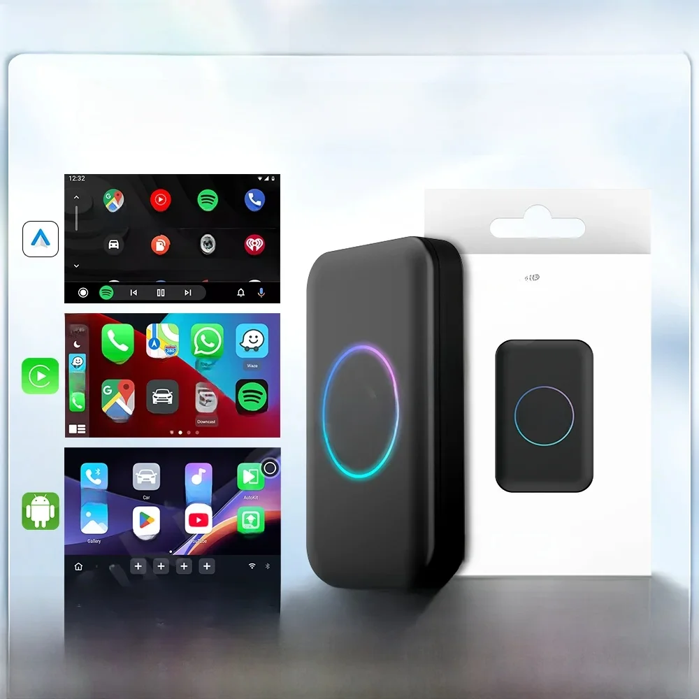 CarlinKit Android TV Box Lite CarPlay Android Auto Bezprzewodowy Adapter do Samochodowego Odtwarzacza Multimedialnego Netflix Youtube IPTV Spotify HDMI — zdjęcie 2