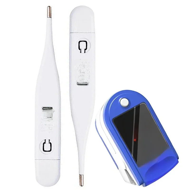 Thermomètres pour bébé oxymètre de pouls thermomètre numérique de doigt précis axilaire orale température lecture thermomètre d'alerte de fièvre