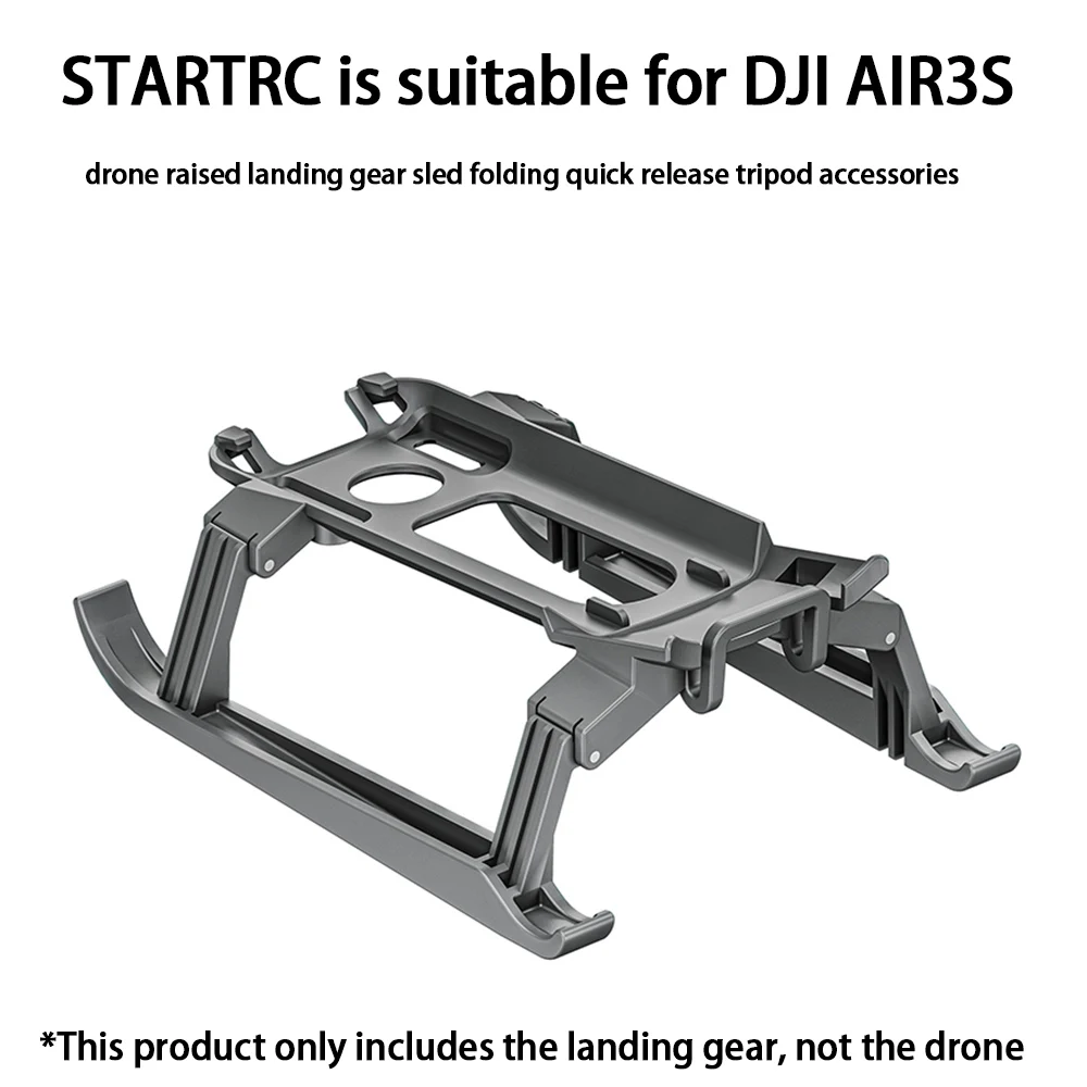 STARTRC for DJI AIR 3S drone landing gear heightening and protective tripod accessories