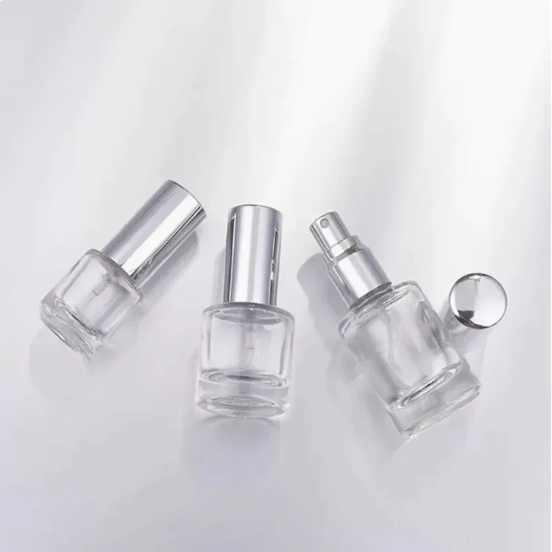 Bouteilles de parfum vides de 3/6/10ml, Mini vaporisateur atomiseur, conteneurs cosmétiques portables en verre pour échantillons de voyage rechargeables