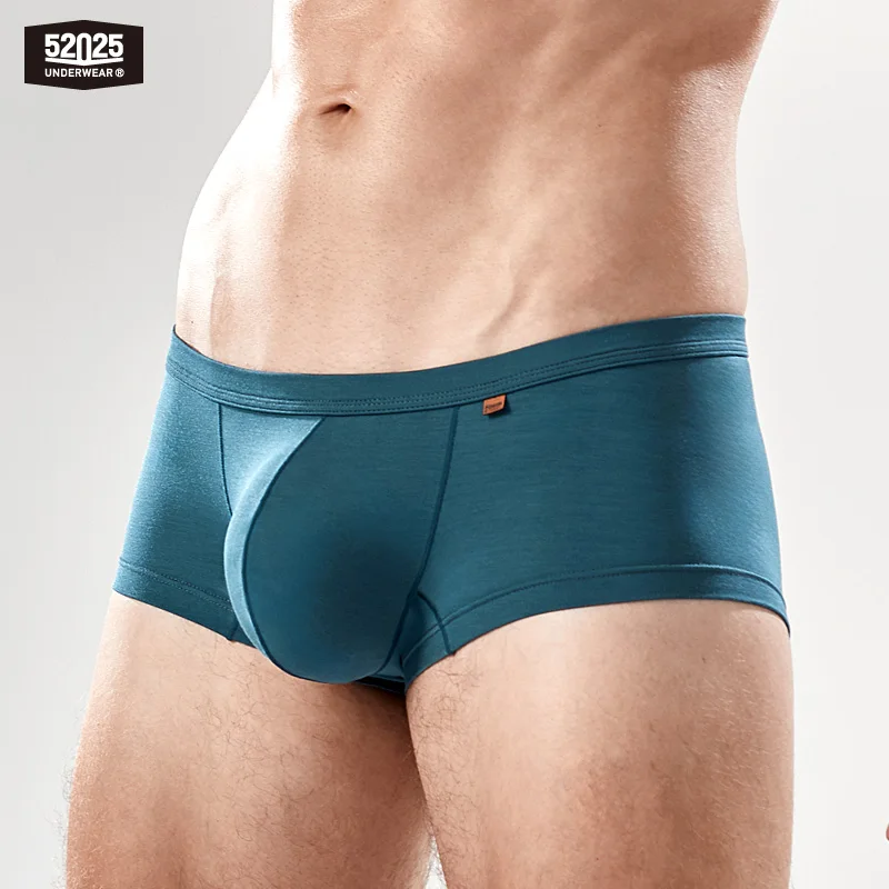 52025 Men's Large Pouch Modal Boxers – Silky-Soft Breathable Underwear with Enhanced Comfort, Support and Extra Space