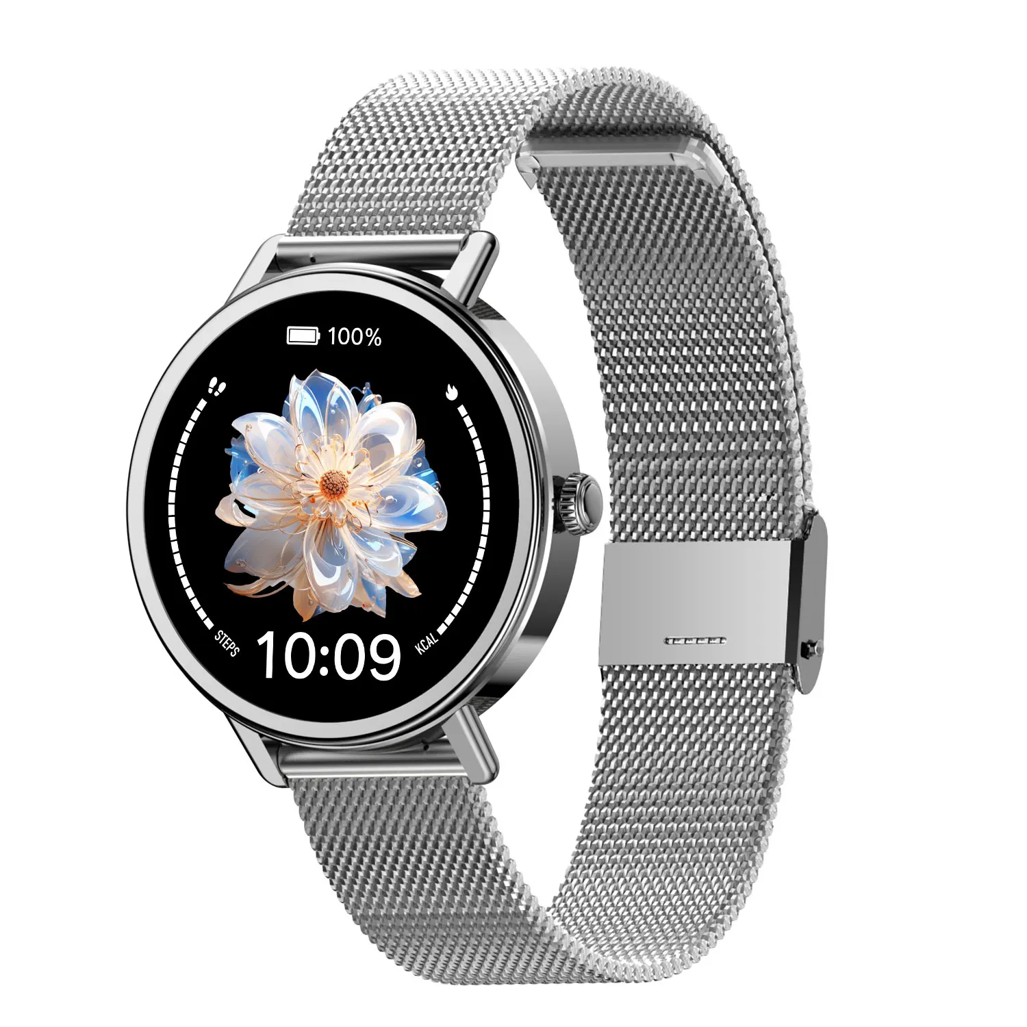 Reloj Inteligente Blackview X30 para Mujer, Smartwatch con Bluetooth, Llamadas, Pantalla HD de 1.26", Doble Correa, Monitor de Ritmo