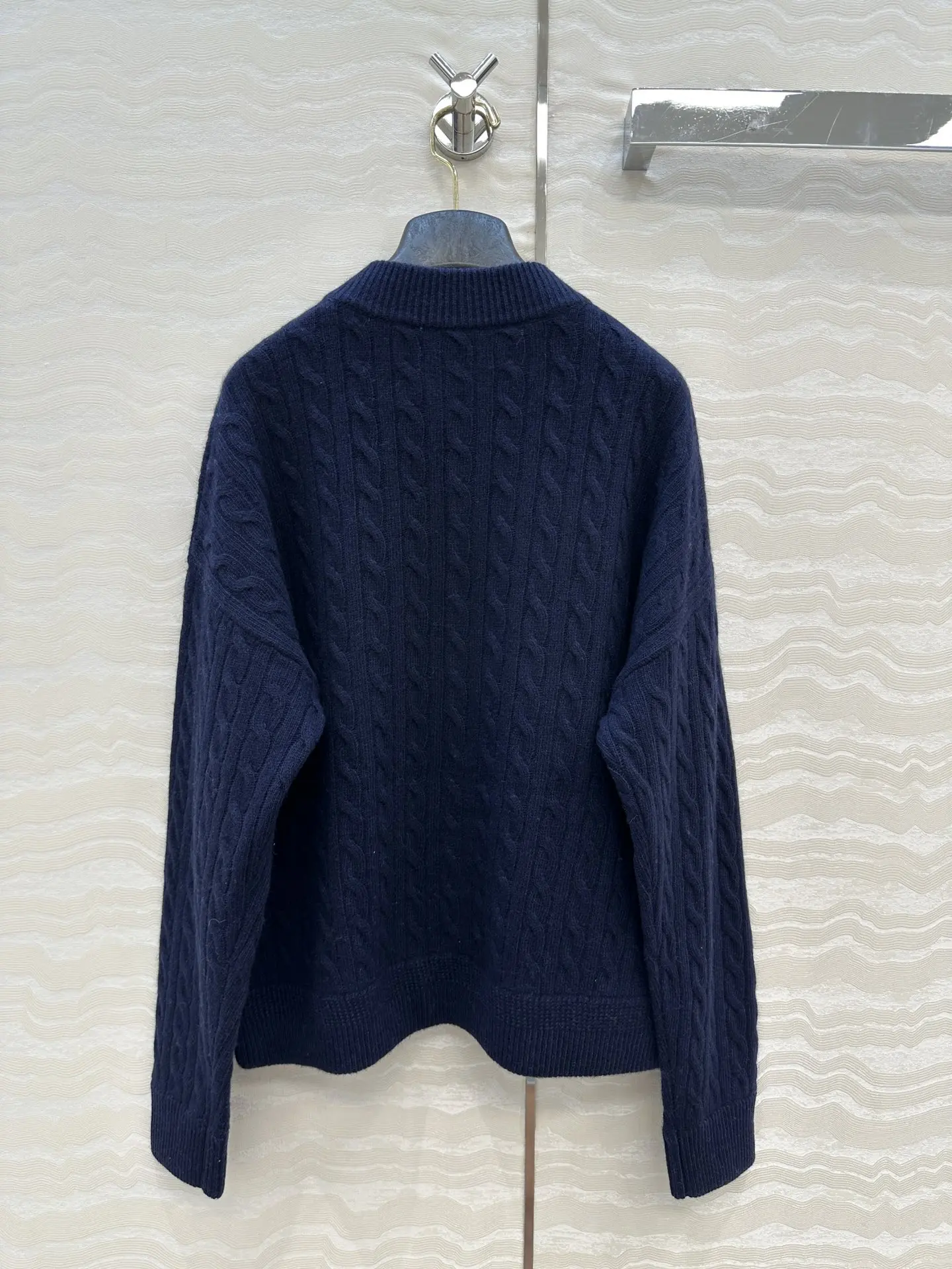 

2025 Early Autumn Fashion New Women's Clothing Age-reducing Tennis Style Baseball Jacket Cable-cut Cashmere Warm Coat