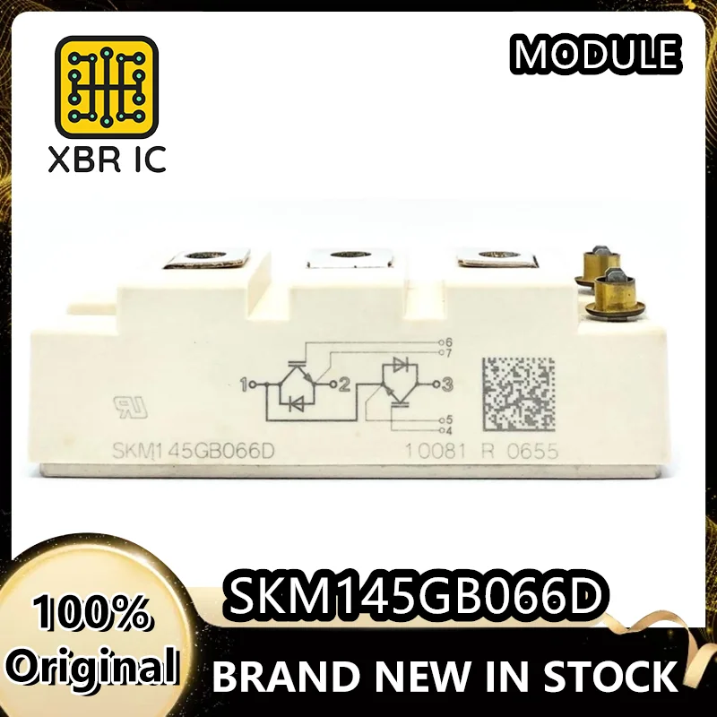 

(1/10 piece) SKM145GB066D IGBT module elevator welding machine high frequency voltage regulator power module original spot