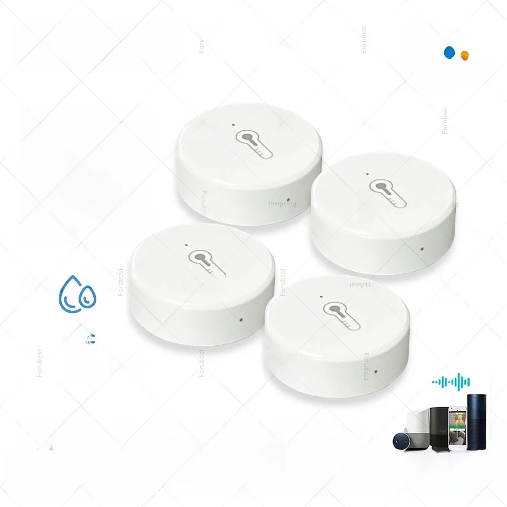 ZigBee-Temperatur- und Feuchtigkeitssensor zur Fernüberwachung, Hygrometer, für die Smart-Home-Automatisierung, kompatibel mit Alexa und Yandex Home Assistant, Z2MQTT.