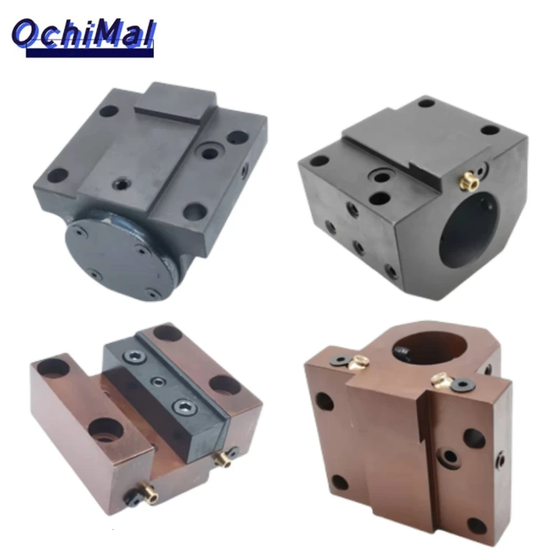 Imagem -05 - Torno Cnc Turret Tool Block Trilho Inclinada u Broca Interno de Saída de Água Chato End Face Tool Holder Máquina