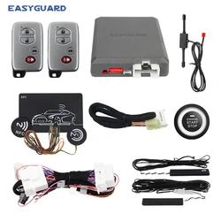 EASYGUARD Plug & Play złącze OBD pasujące do Toyota Sequoia 10-17 akcesoria do automatycznego uruchamiania push start stop przycisk alarmowy