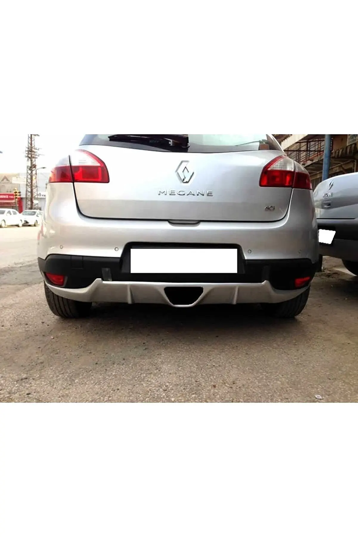 For RENAULT MEGANE 3 Diffuser Models 2009 To 2016 Auto Styling Wings Modified Rear Bumper Attachment Splitter Car Accessories