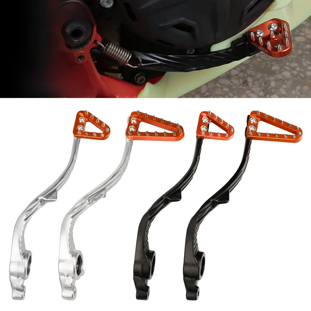 AliExpress XCMT For KTM SX SXF XC XCF XCW EXC EXCF Six Days SMR450 125-500CC 2023-2025 Motorcycle Rear Foot Brake Lever Dirt Bike Accessories