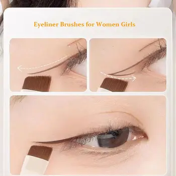 Sada 3 štětců na make-up – základní štětce na podklad, roztírání a detaily 6 nejlepší prodej hromadné štětce na make-up - №5