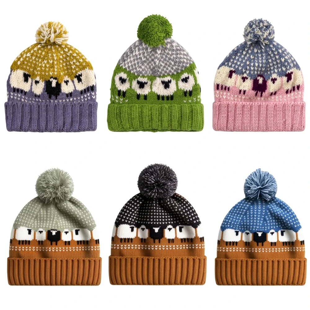 Bryan Knitted Hat Resident Roleplay Cosplay Costume Accessories for Adult Soft Autumn Winter Warm Cap Christmas Halloween Gifts