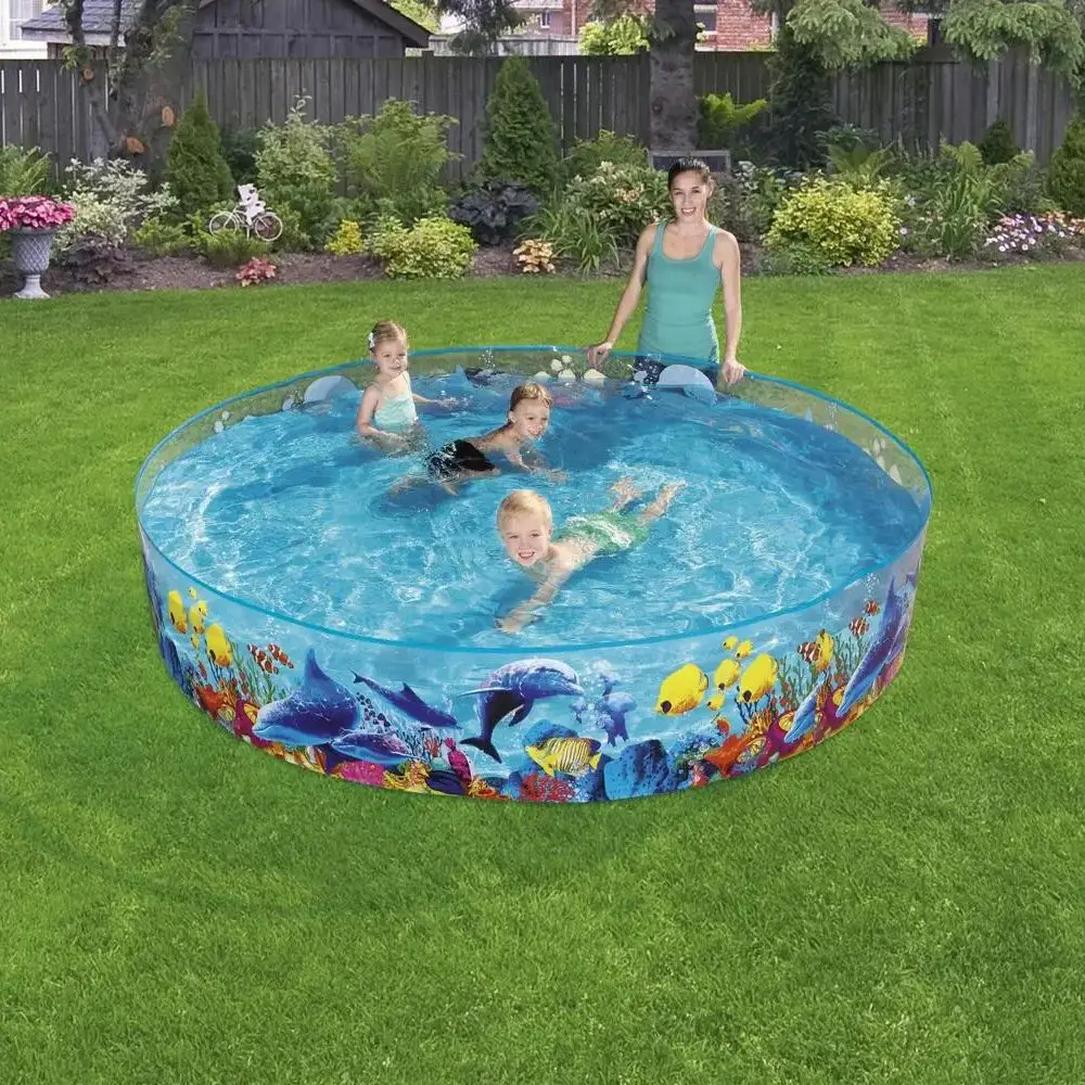 Best Way Odice Fun Enjoy circular air-less 244x46cm children's water pool pool Outdoor party garden ground 55031