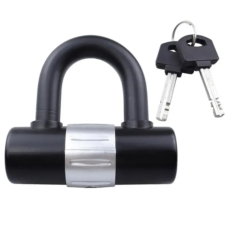 AliExpress UK Scooter U Lock Heavy Duty Anti-Theft Disc Brake Security Locks With Keys Thick Bicycle Locks For Motorcycles Scooters And