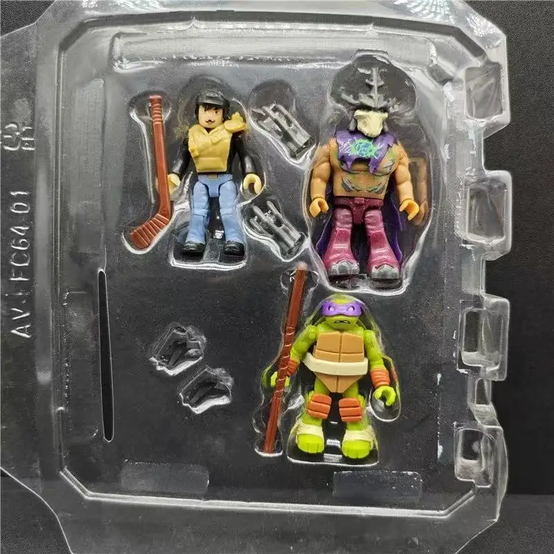 

TMNT Mutantess Ninjaturtleses Casey Jones Donatello Shredderses Action Figures Collection Ornaments Model Toy Children's Gifts