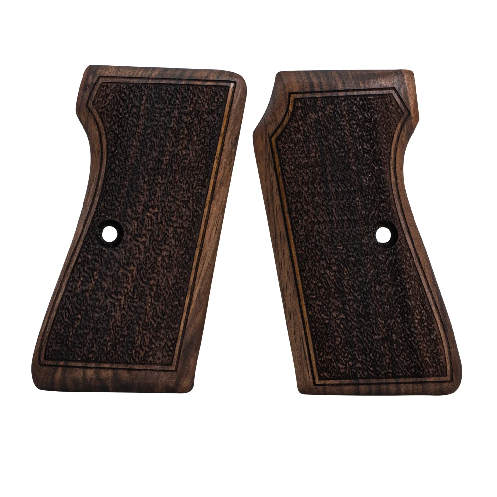 

Salvatore Beretta 51 & 52 Walnut Handle Grips - Tactical Airsoft Equipment Pistol Gun Glock Tactical Hunting Accessories