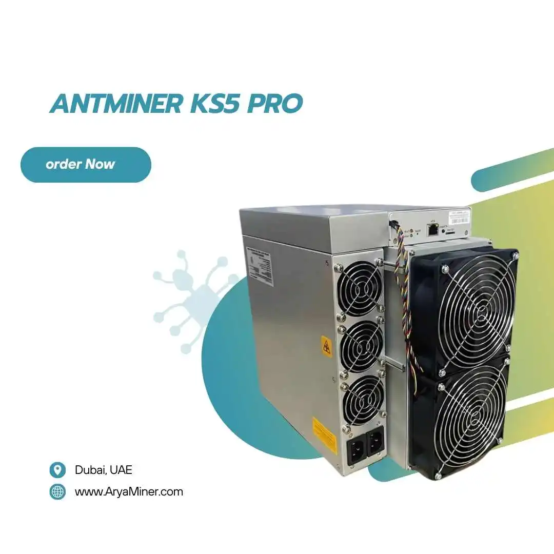 Novo minerador Antminer Ks5 Pro Kaspa Miner