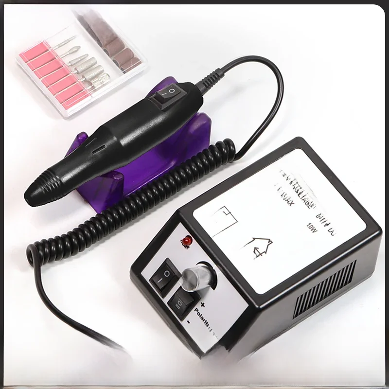 20000 RPM Professionele Nagelboormachine Set Nagelvijlen Boren Gel Polish Remover Gereedschap Geluidsarme Snijders Nagelvijl kit - afbeelding 2
