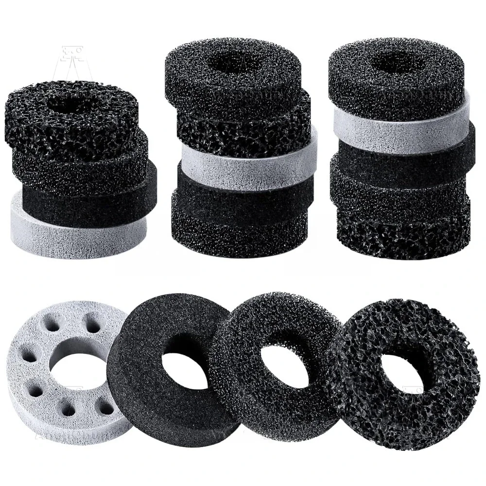 Anneaux de précision pour manette de jeu, 18 pièces, bâton analogique 3D, amélioration de la visée, aide au contrôle du mouvement, Anti-usure, Anti-déversement, anneau tampon