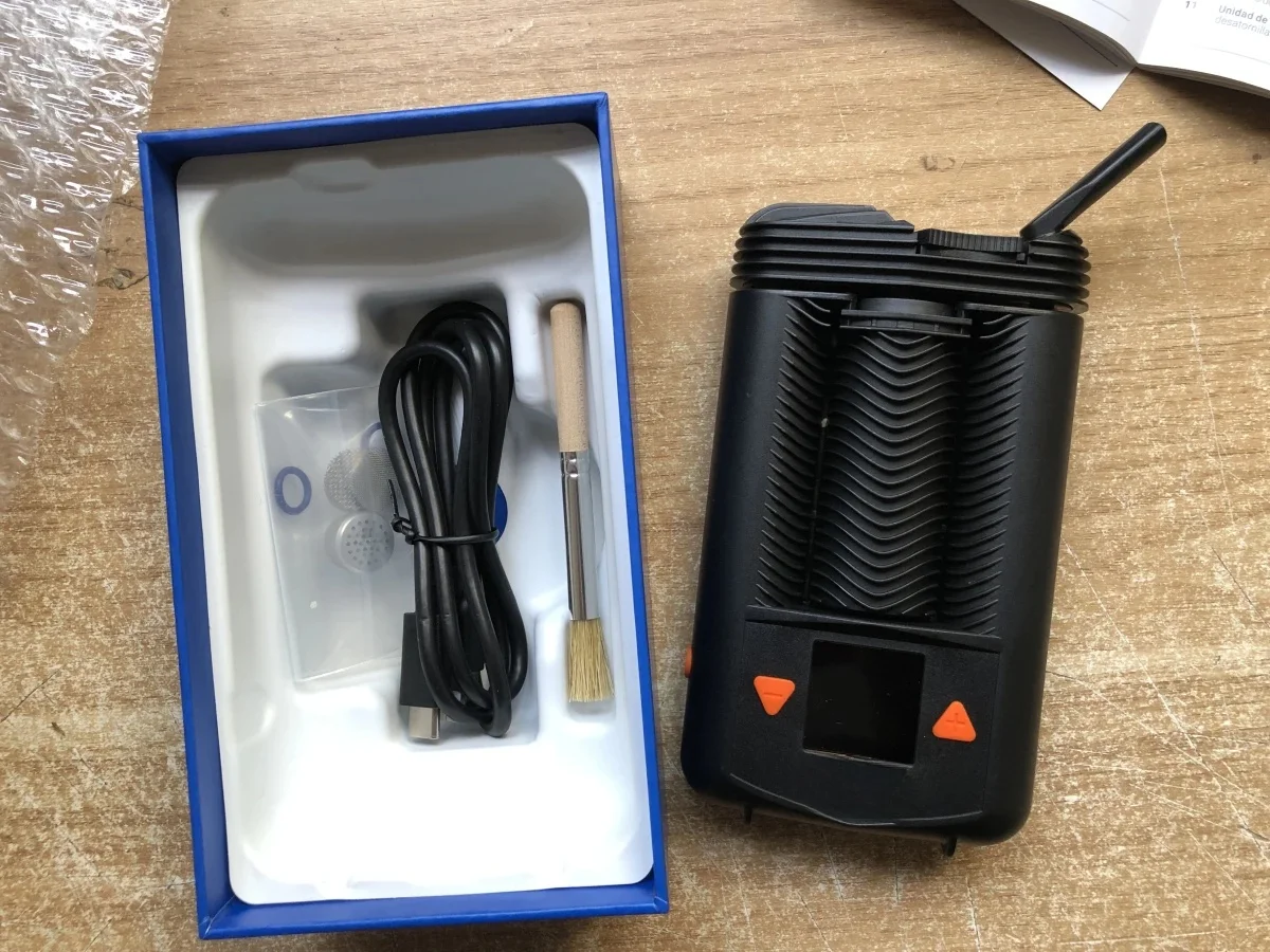 M+ Plus przewodzący / konwekcyjny suchy parownik do ziół Przenośna kontrola temperatury Ogrzewanie ceramiczne TypeC Mighty+ Mod Zestaw do Vape ziołowego — zdjęcie 2