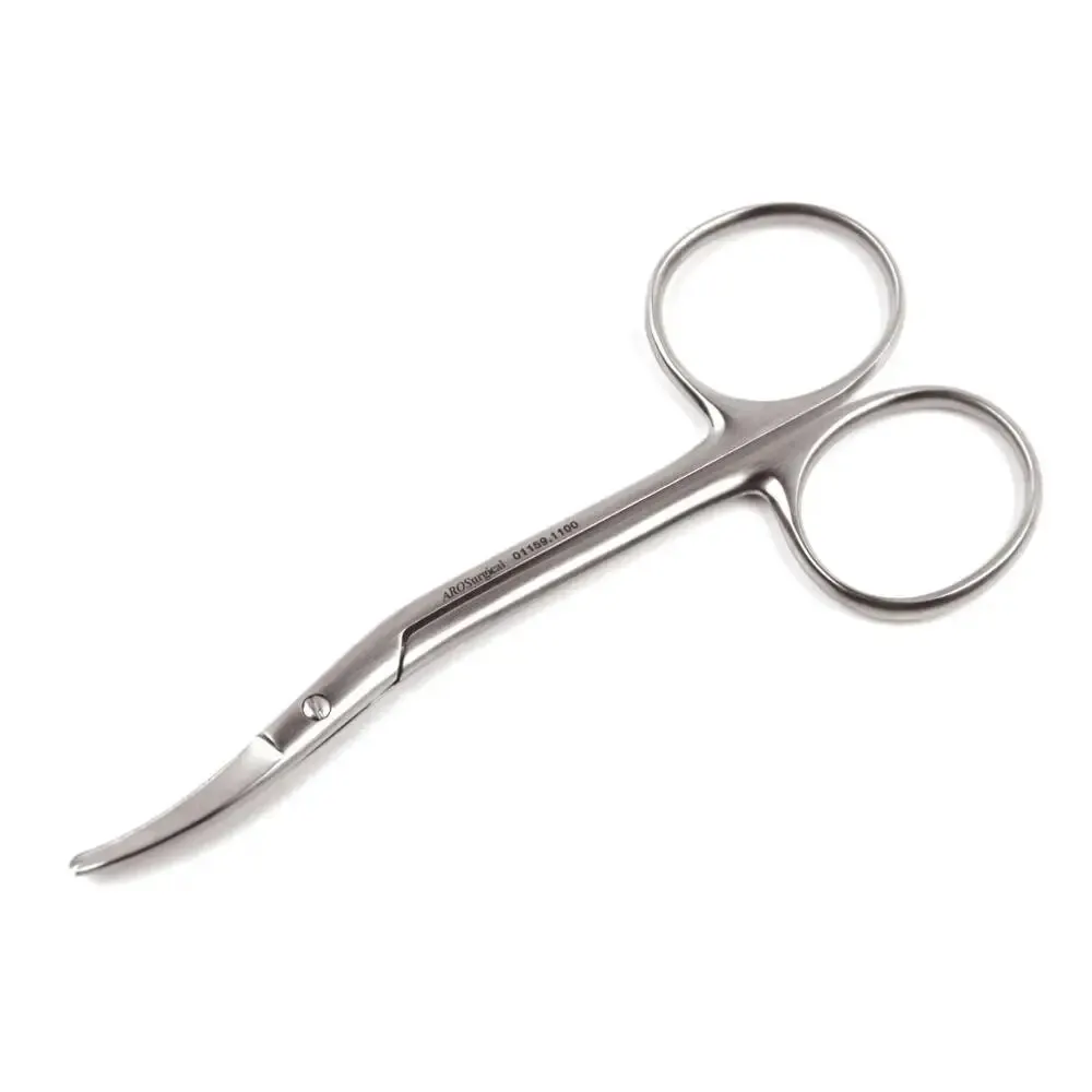 

12 Pieces Edelstein Stitch Removal SuperCut Scissors Reverse Hook plastic suture Nasal tissue cutting surgery surgical scissors