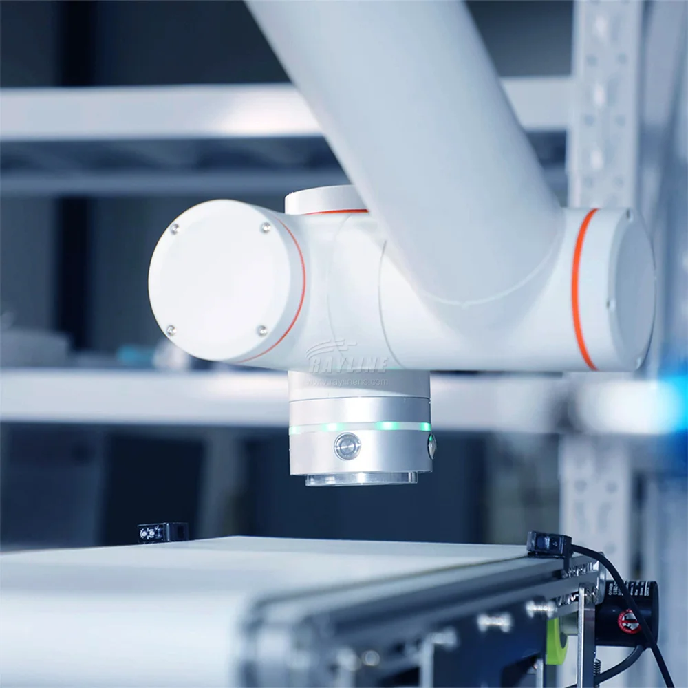 Collaborative Robot Desktop Cobot Robotic Arm with Safety Stop Drag Teaching for STEM Education Industrial Training
