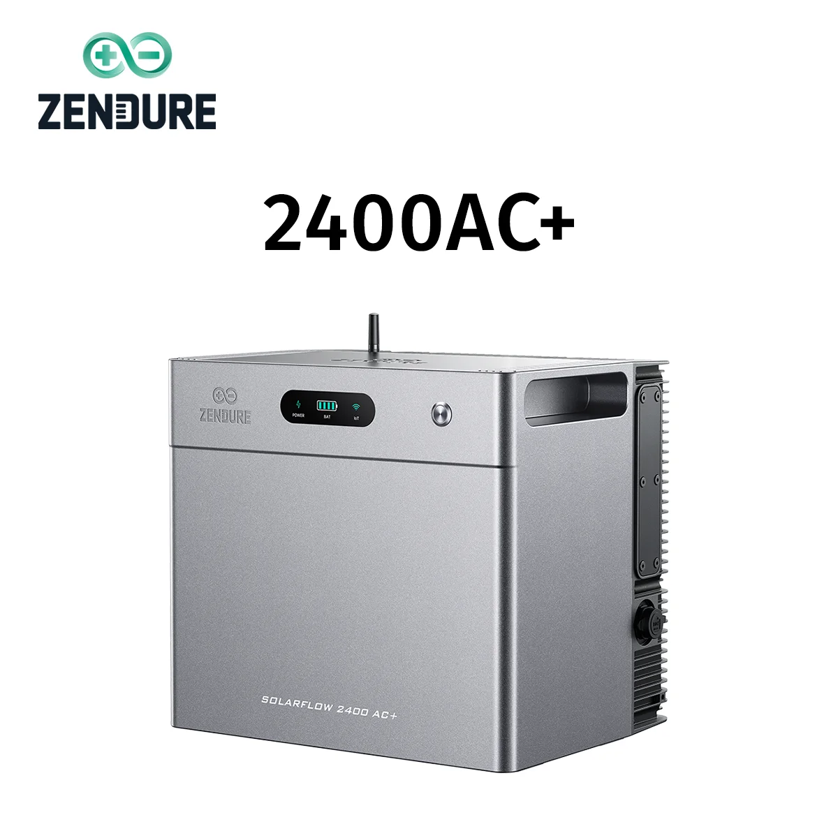 Zendure SolarFlow 2400 AC+, AC-gekoppeltes Speicher für Balkonkraftwerk 2,4kWh