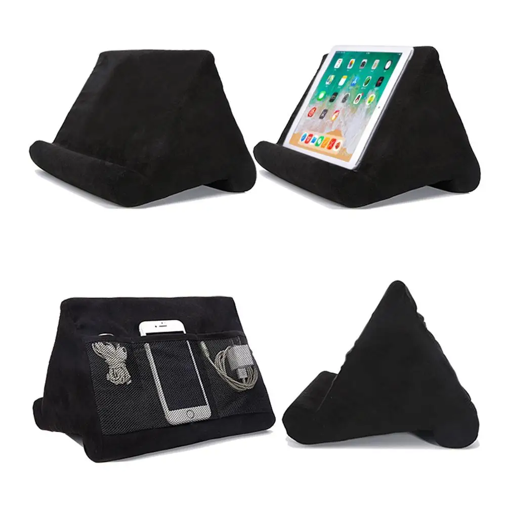 Pillow Tablet Phone Stand For iPad Laptop Cell Flexible Multifunction Mobile Phone Holder Support Bed Tablet Mount Bracket Book