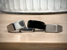 Jiayiqi Classic Frosted/Smooth Tops Men's Rock Punk Rings Cool Fashion Individuality Signet Ring For Women Man Party Jewelry - AliExpress