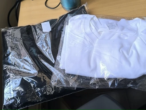 100% Cotton Men's Women Summer T-shirt Loose Short-sleeved Casual Basic T-Shirt Round Neck Solid Color Breathable Unisex Tops photo review