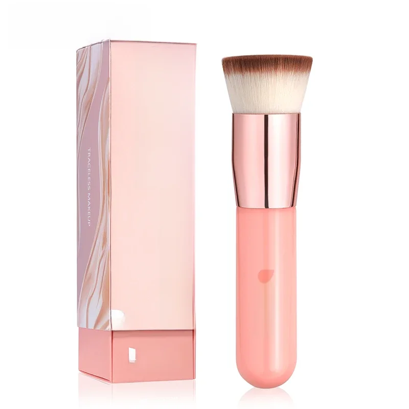 DUcare Foundation Pinsel Flat Top Kabuki Make-Up Pinsel Synthetische Haar Flüssigkeit Blending