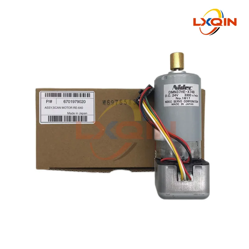 Imagem -04 - Motor da Varredura para Roland Re640ra-640rf-640 60000025946701979020 Dmn37he Servo Motor dc 24v 3300r Min