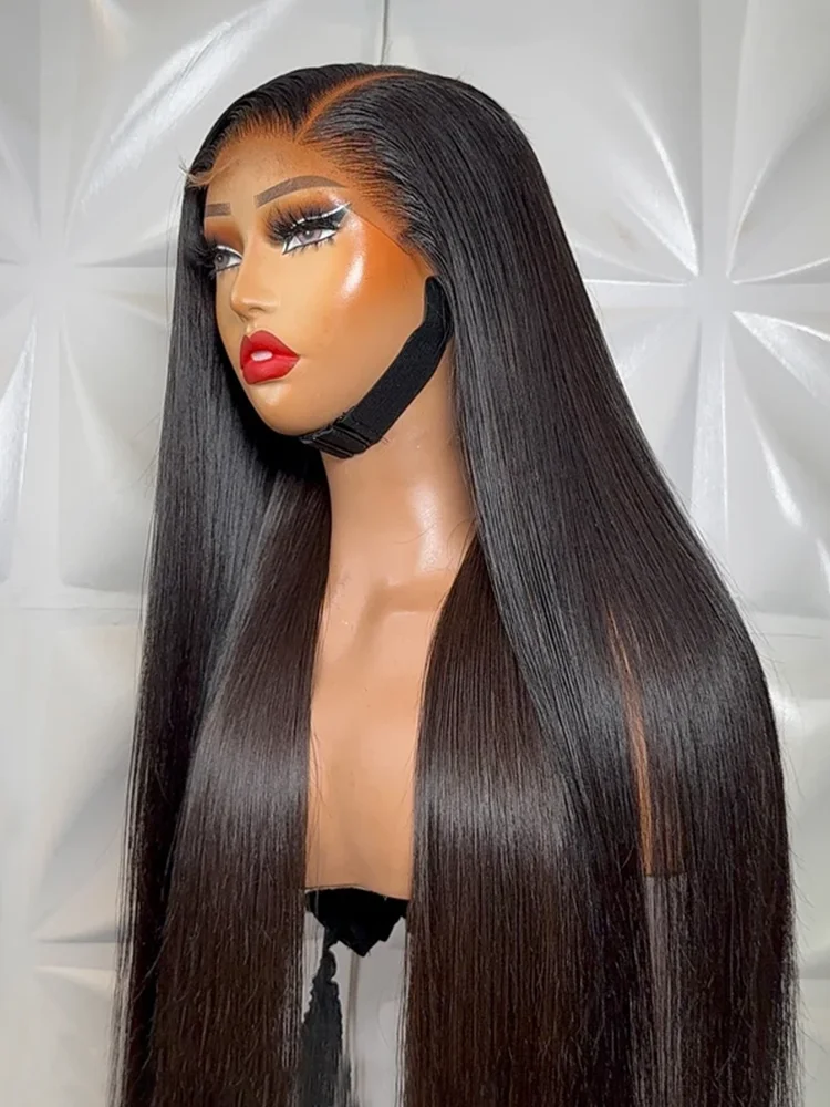 

42 Inch Straight 13x4 Lace Front Wigs Human Hair with Baby Hair for Women Straight HD Transparent Lace Frontal Wigs Human Hair