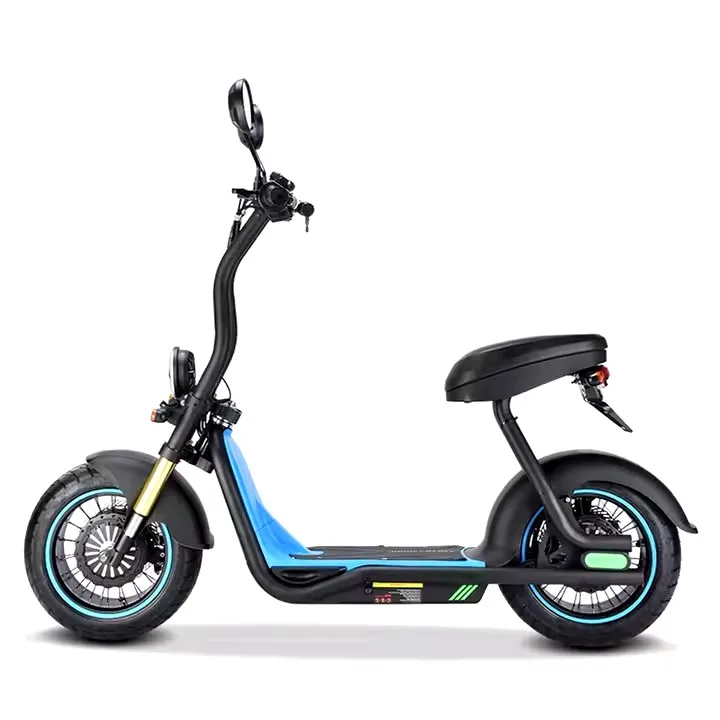 48V 13AH lithium battery electric scooter 1000w 40km/h small two wheels scooter electric scooter bike