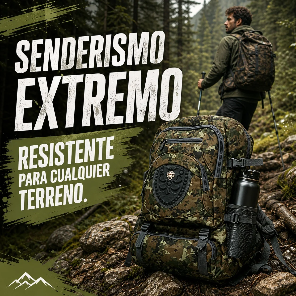 Sacs à dos tactiques, sacs à dos de randonnée et de camping, sacs à dos de sport d'extérieur robustes, imperméables, grande capacité, multi-couches, idéaux pour les aventures en plein air et les voyages