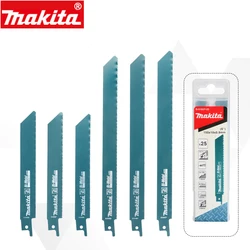 Makita 2pcs Metal Reciprocating Saw Blades Made of Long Lasting Bi-Metal (HSS Teeth Bonded to HCS Body) for Iron, Alloy Steel