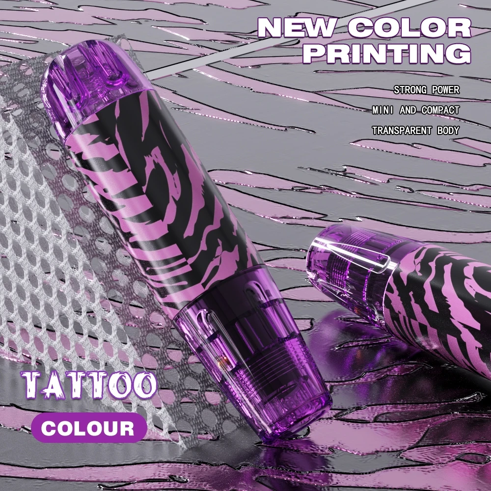 

Inksoul Wireless Tattoo Pen Set, Tattoo Battery USB Charging, 10 Needles, 7 Colors of Tattoo Ink and Mixing Cups, Etc