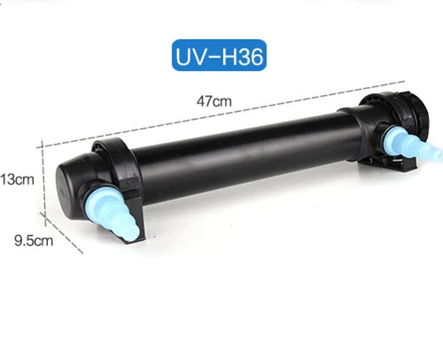 NONE 5W ~ 36W JEBO UV Sterilisator Lampe Licht Wasser Reiniger Für Aquarium Teich Aquarium Uv Filter Klärer 8