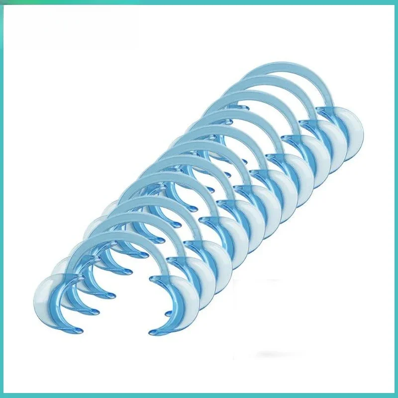 VVDental 5 pièces/lot écarteur de joue en forme de C blanchiment des dents ouvre-bouche épandeur de bouche ouvre-forme de lèvre outil orthodontique de dentiste