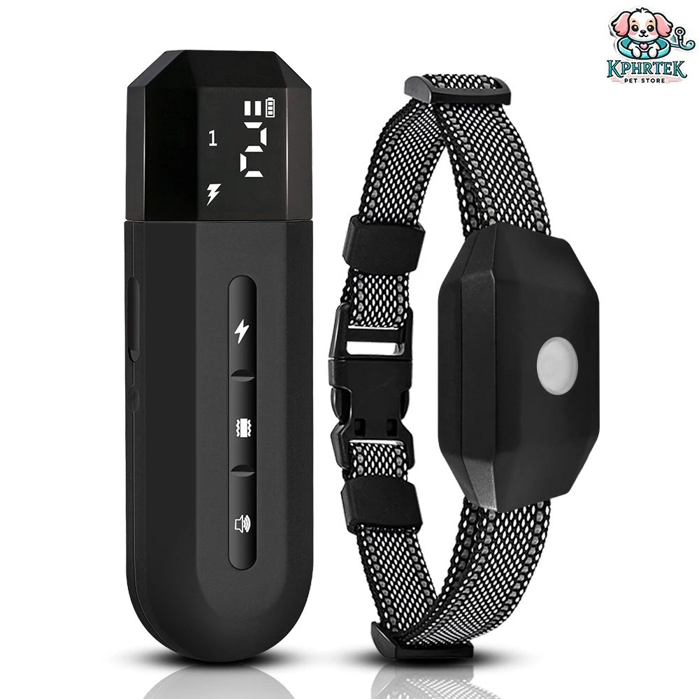 

20 PCs Smart Dog Training Device IP67 Waterproof Rating 1000 Meters Remote Control Distance Electric Shock Collar Vibration W