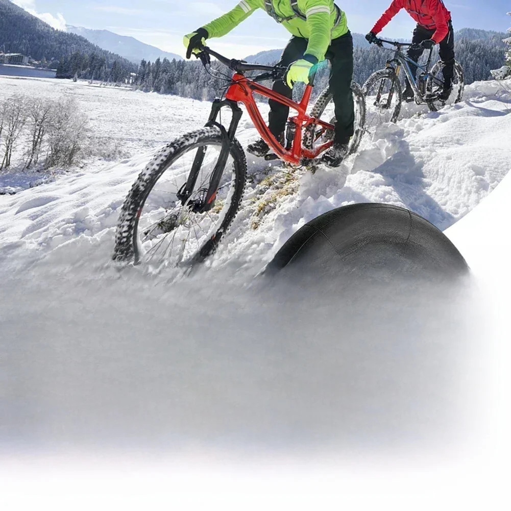 AliExpress NONE 1PC Fat Bicycle Tube 20x4.0 Bike Inner Tube For Snowmobiles Bicycles ATVs Black Tyre