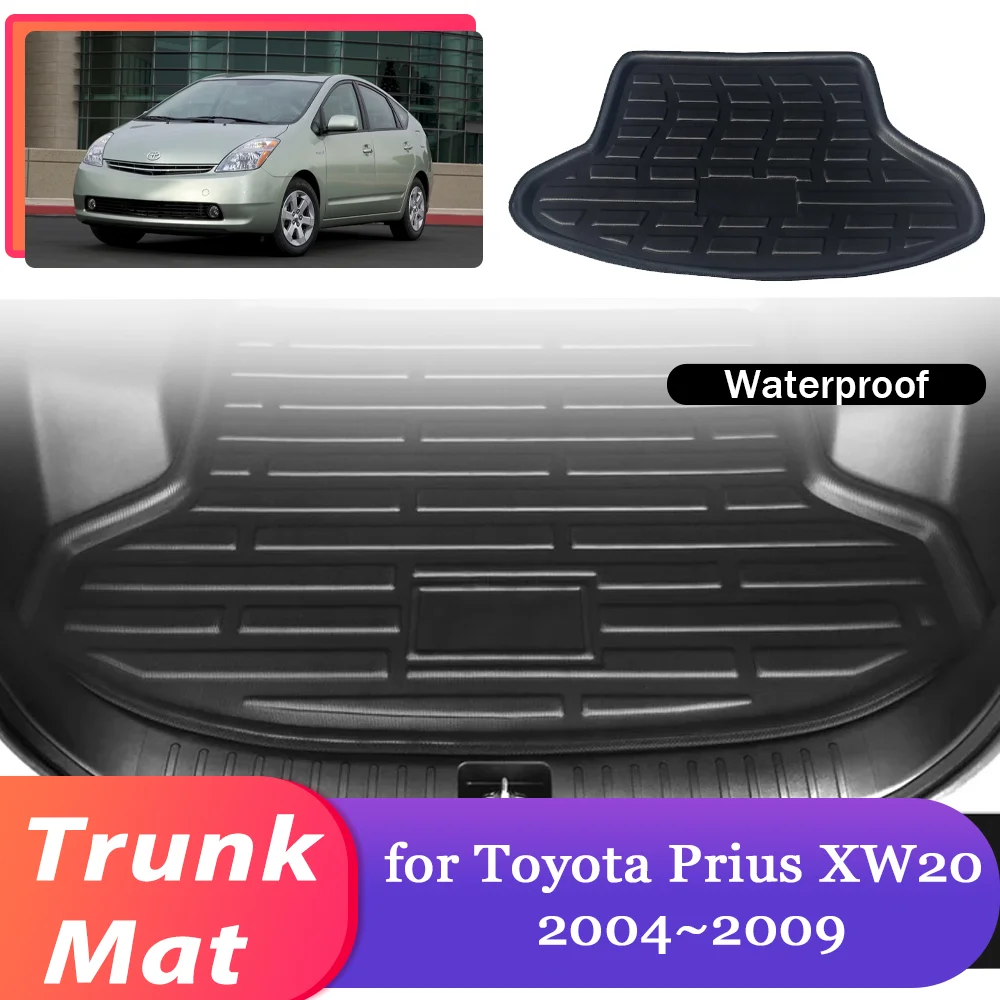 

Коврик в багажник автомобиля для Toyota Prius 30 XW30 2010 ~ 2015 2011 2012, водонепроницаемый коврик для багажника, коврик для багажника, аксессуары для ковров