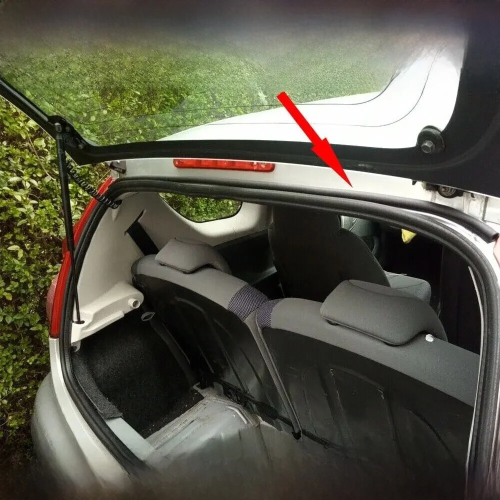 Wodoodporna uszczelka zatrzymująca deszcz do Citroena C1 Peugeot 107 Toyota Aygo w bagażniku Części zewnętrzne Akcesoria do stylizacji — zdjęcie 2