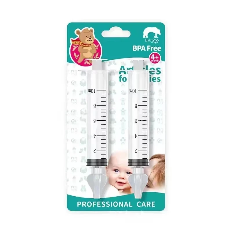 Nettoyeur de nez pour bébé, lave-nez pour rhinite, Tube d'aiguille, aspirateur Nasal pour bébé, seringue de nettoyage du nez pour enfants