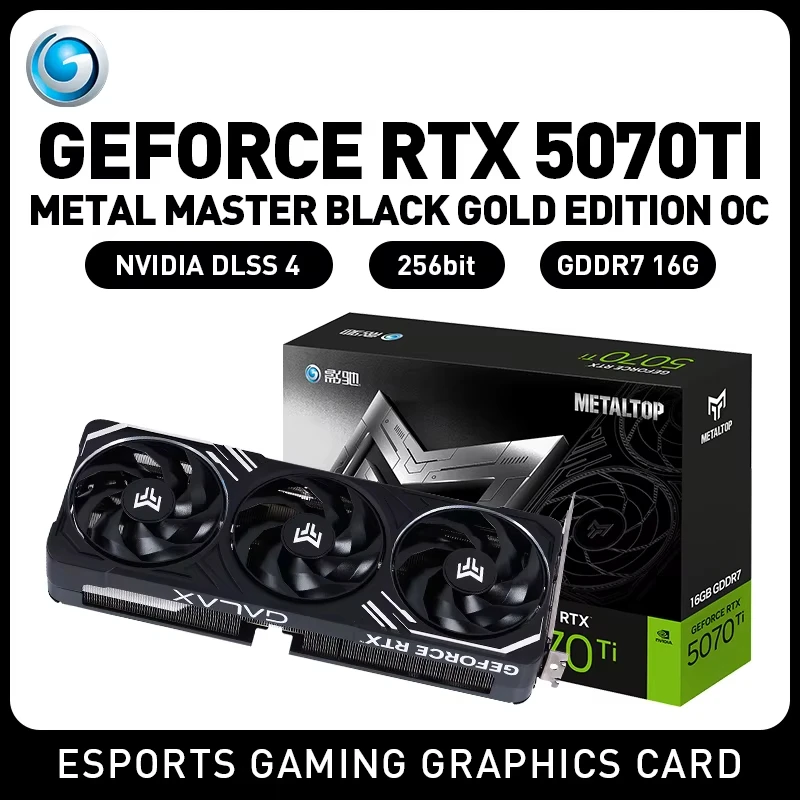 

used GALAX RTX 5070 RTX5070Ti OC GDDR7 12GB 16GB Desktop Esports Game Design Professional Graphics Card Video Card placa de víde